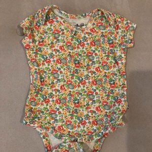 Baby Gap Floral Bodysuit